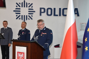 Przemówienie Zastępcy Komendanta Wojewódzkiego Policji w Krakowie, inspektora Piotra Morajko