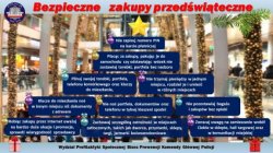 &quot;logo akcji bezpieczne zakupy przedświąteczne&quot;